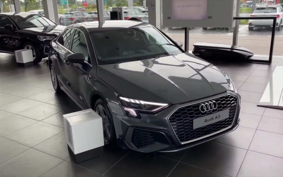 2021款奥迪新A3 珍珠灰 AllNew Audi A3(生肉)哔哩哔哩bilibili