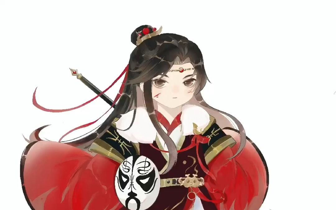 【procreate】项羽人物设定绘制