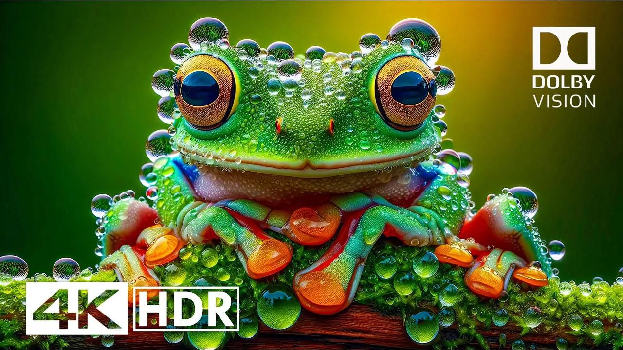 [图]超级清晰的细节呈现 4K HDR  I屏幕测试，极致画质|杜比视界|电视屏幕测试|手机屏幕测试