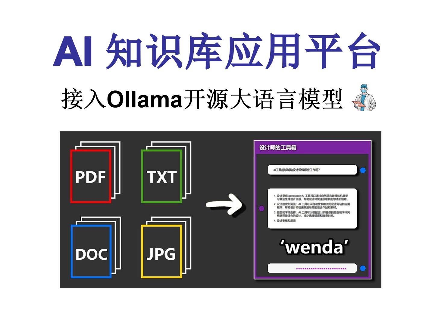 AI 知识库应用平台对接Ollama 本地大模型保姆级教程来啦!哔哩哔哩bilibili