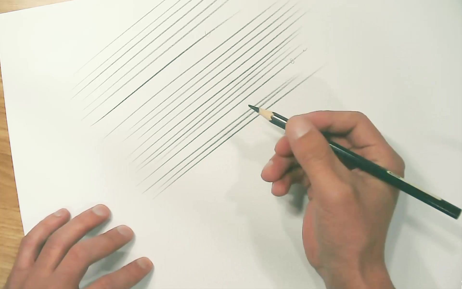 果石工业设计手绘基础直线练习