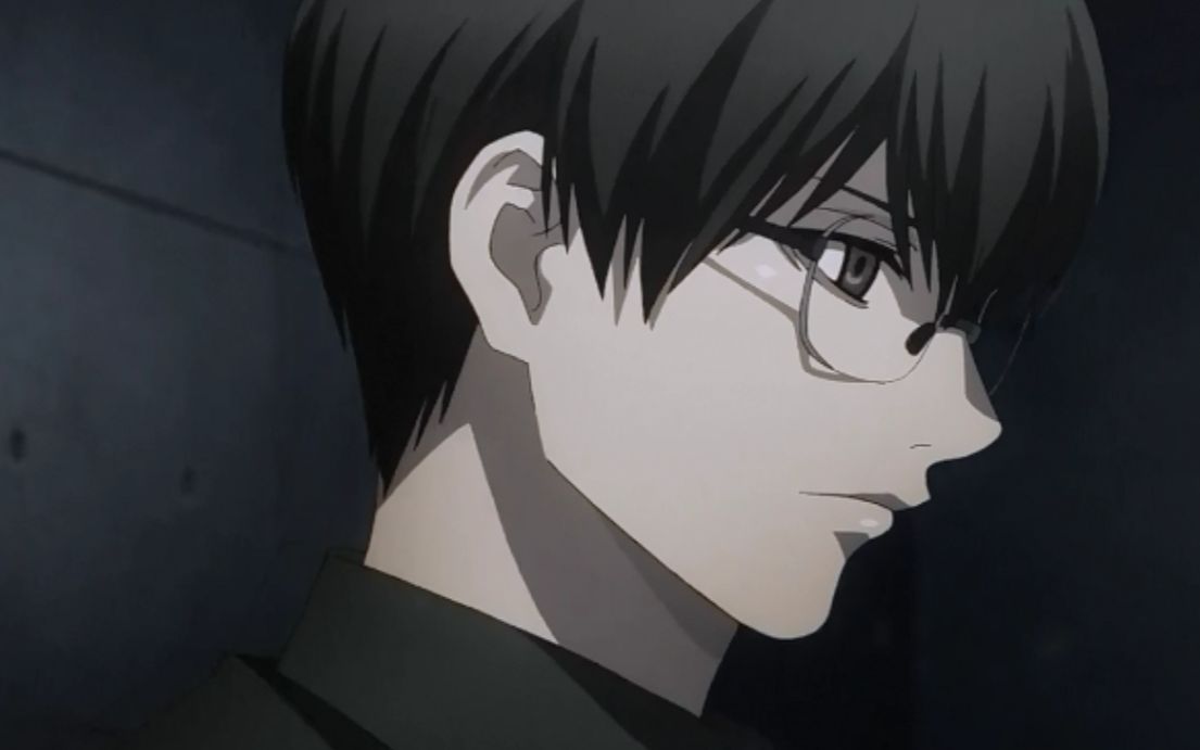 东京食尸鬼re金木小天使黑色死神的骚气登场(没两集有变回来了)_哔哩