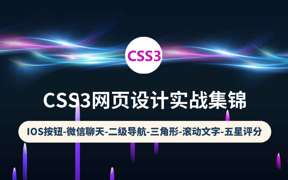 【云知梦】CSS3网页设计实战集锦哔哩哔哩bilibili