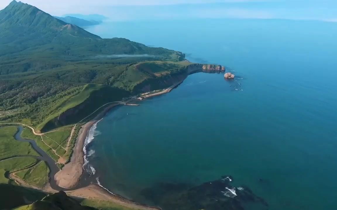 中國故土庫頁島(薩哈林島)風景短片_嗶哩嗶哩_bilibili