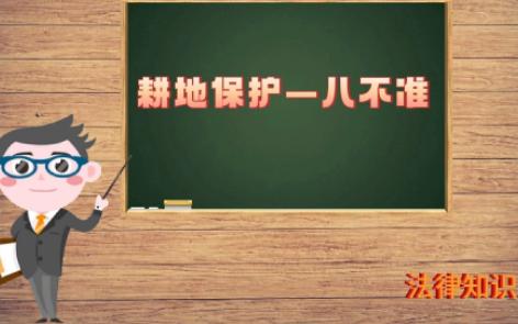 【自然资源知识】—农村乱占耕地建房“八不准”哔哩哔哩bilibili