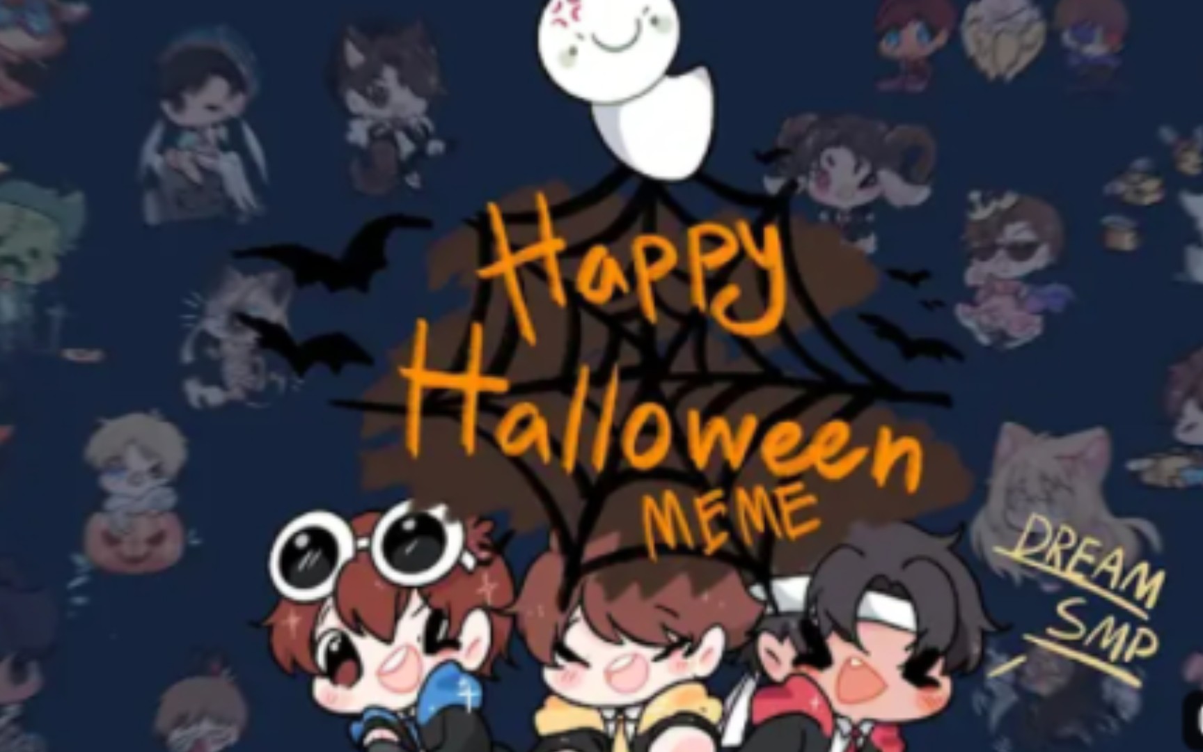 (动画 MemeⷮŠDMSP)Happy Halloween [ Animation Meme ] Dream SMP哔哩哔哩bilibili