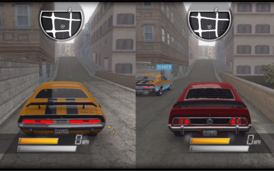 【ps3】车神:狂飙旧金山 双人模式试玩.