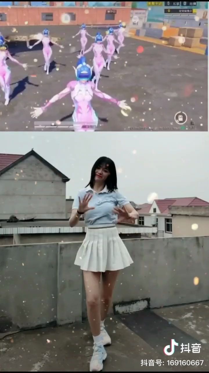 和平精英女团真人版和平精英火箭少女101吃鸡舞