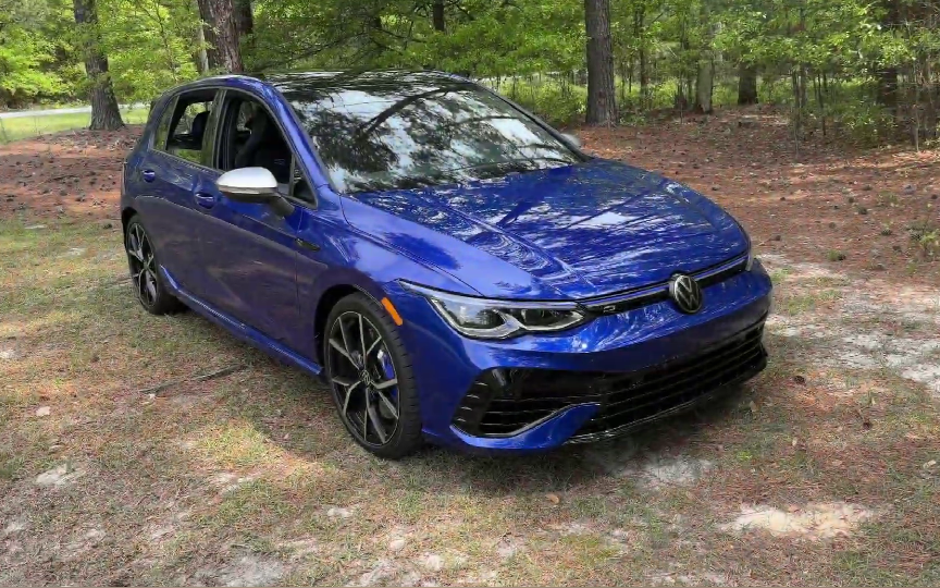 2023款大众高尔夫 r系列2.0升 外观内饰和试驾