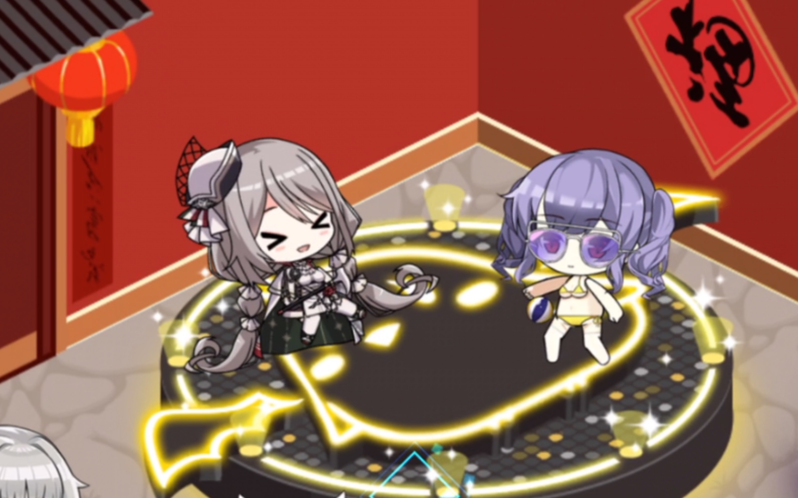 日服波拉泳装和披萨妹妹们的后宅跳舞