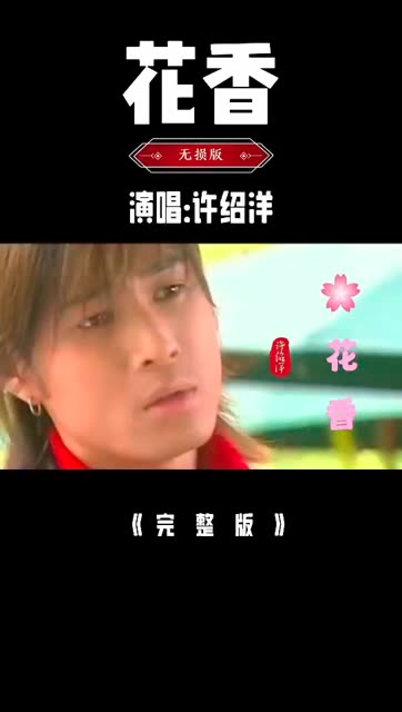 许绍洋 《花香》记忆是阵阵花香,我们说好谁都不能忘