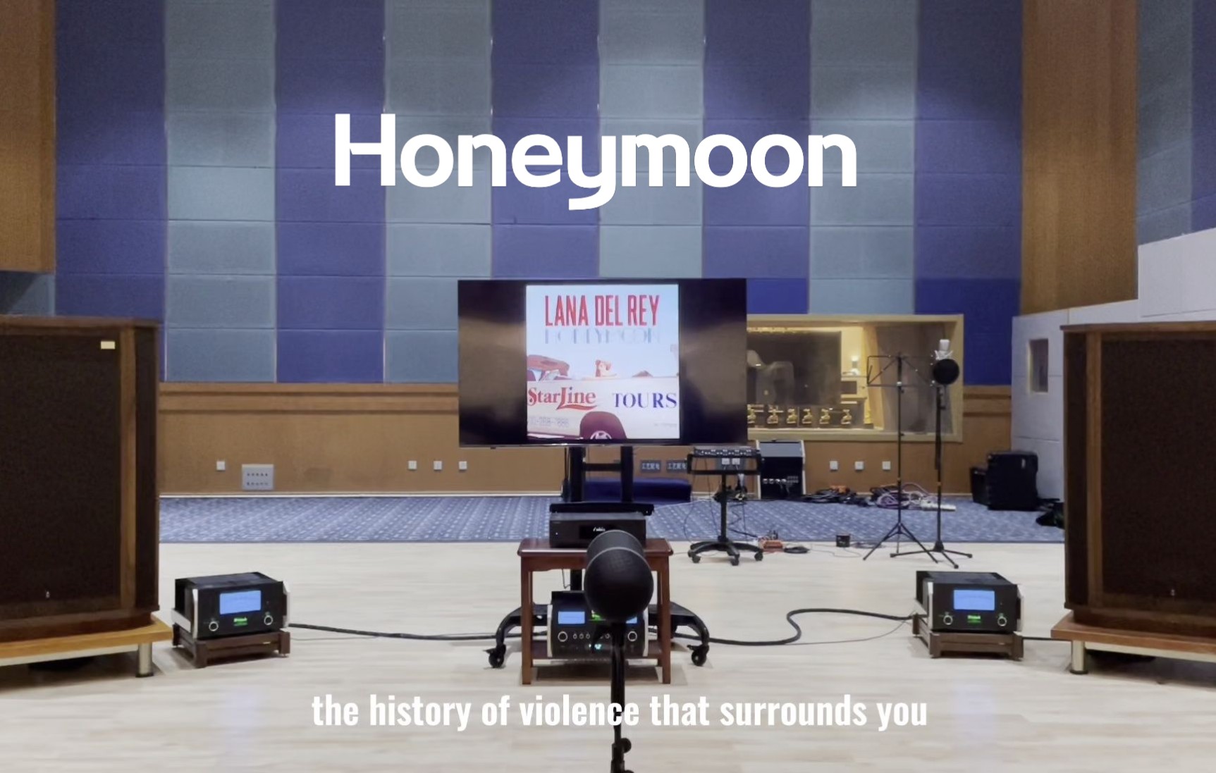 [图]用百万级豪华装备试听Lana Del Rey《Honeymoon》蜜月，前奏一出就可以开始飞了