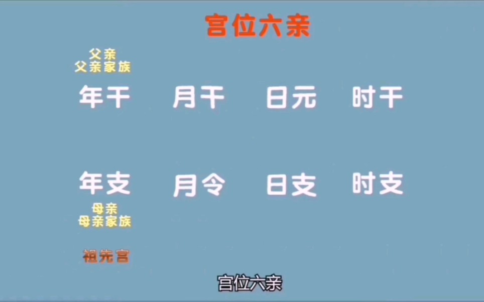 自学八字:六亲 关系 (知识分享)哔哩哔哩bilibili