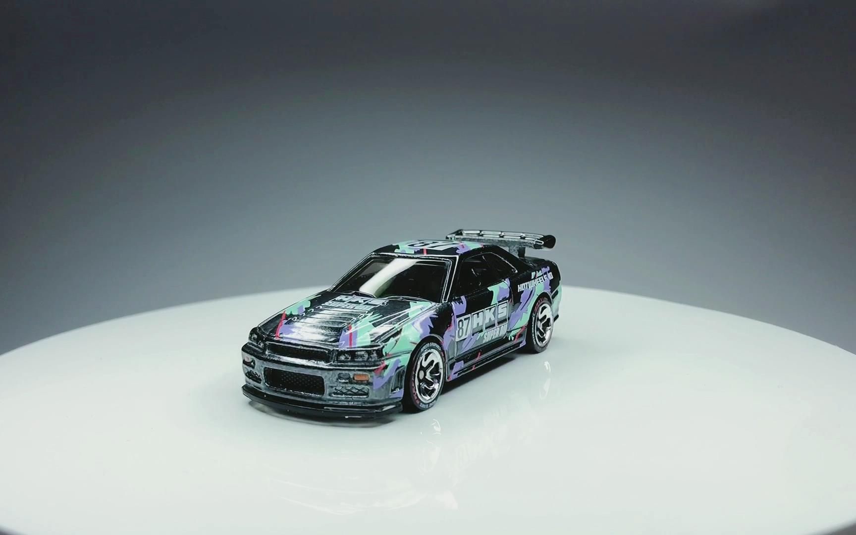 风火轮id尼桑hks涂装gtr-r34_哔哩哔哩_bilibili