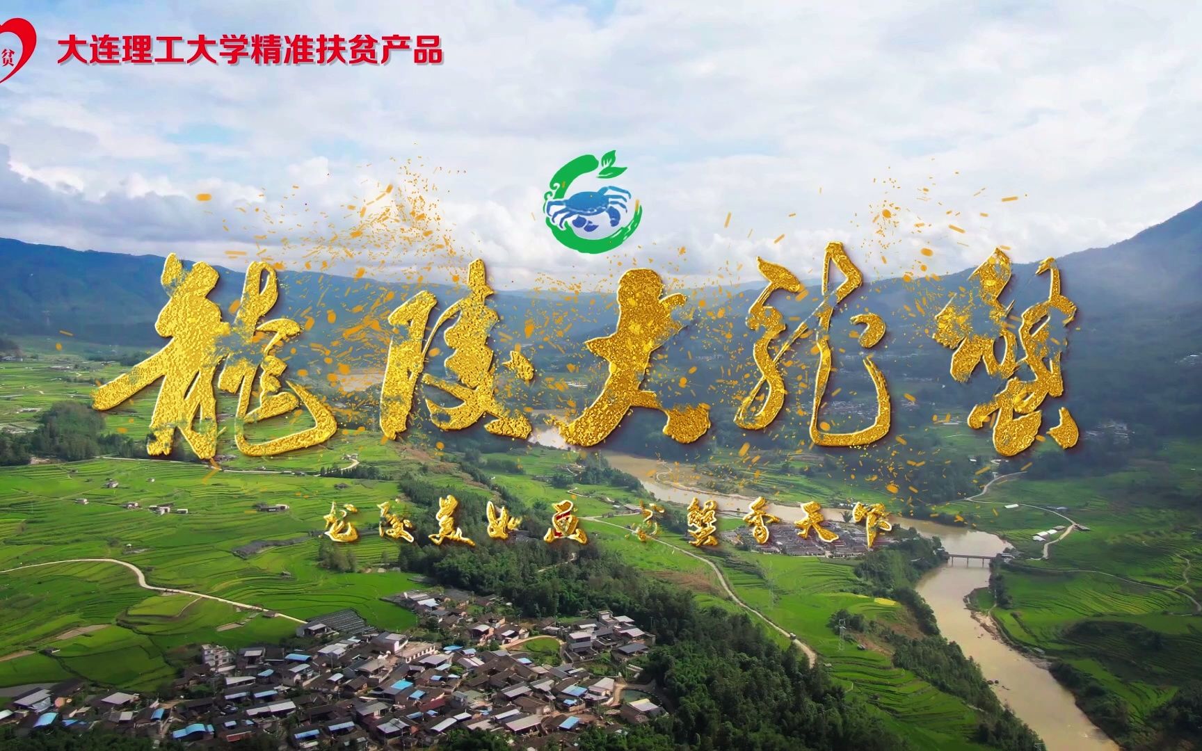 视频片段系列粒子飞舞logo