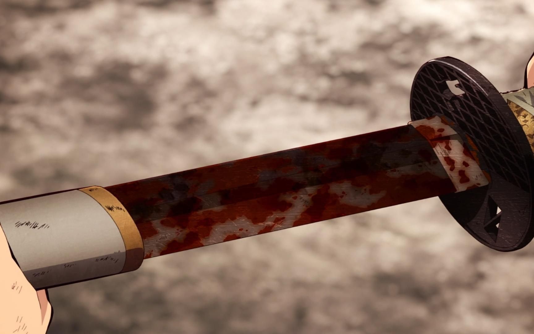 三百年前继国缘一的刀,虽然生锈,但可以砍死无惨.