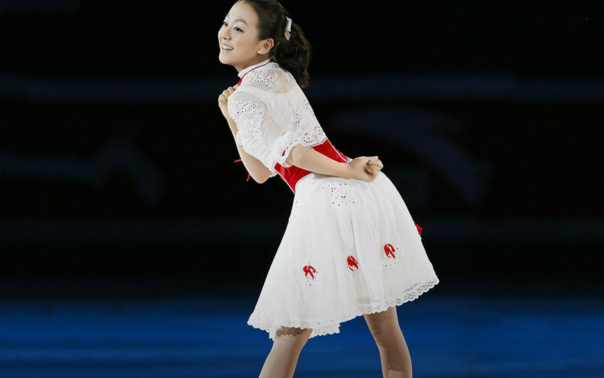 2013年花样滑冰世锦赛浅田真央表演滑ex欢乐满人间超清