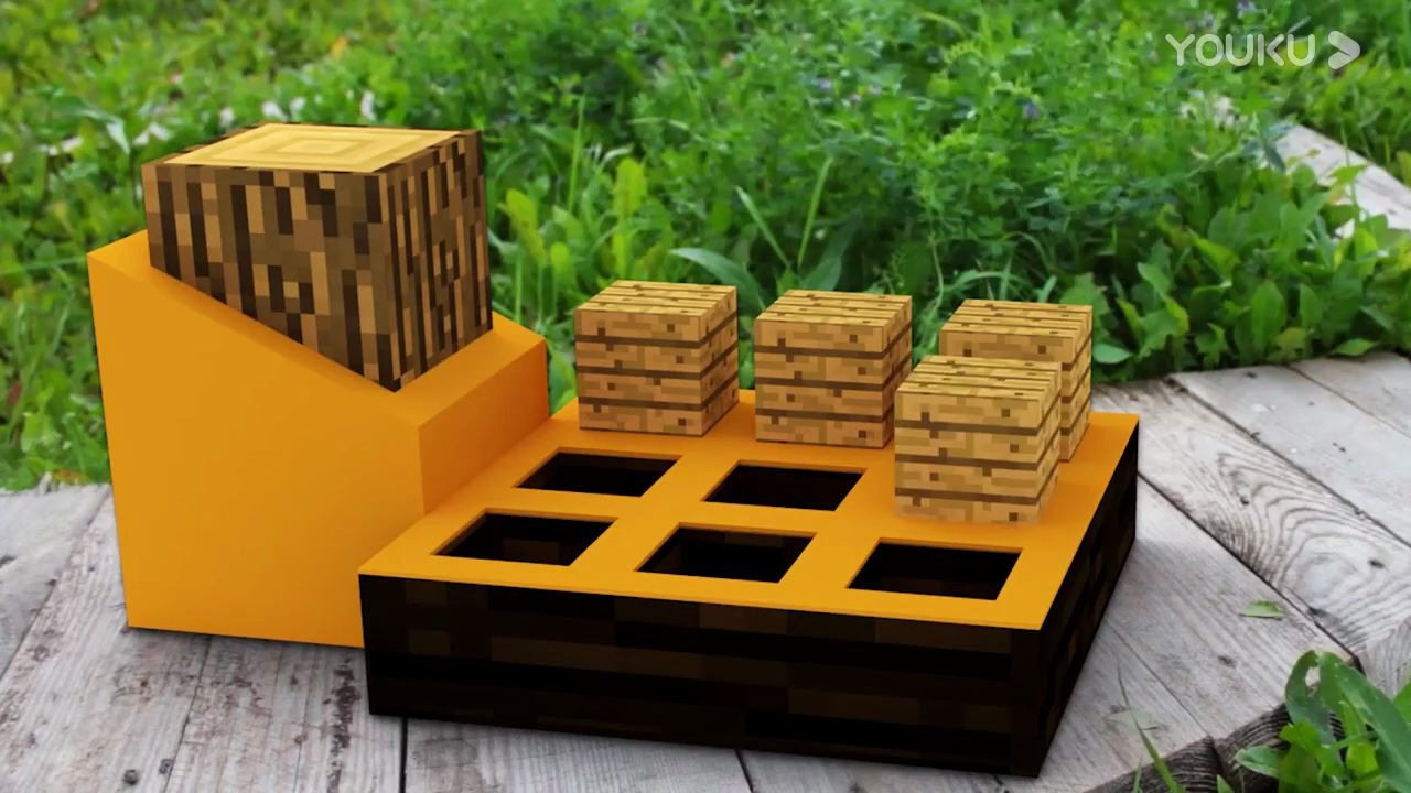 minecraft动画-真实材质版工作台