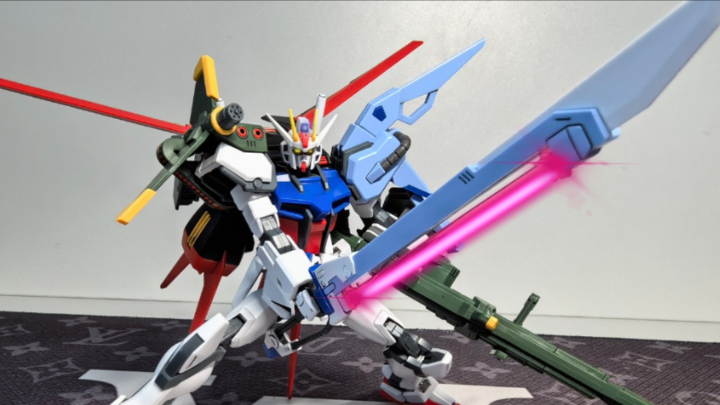 eg剑装-炮装-完美强袭 剑炮装武器配件包eghg适用 机动战士高达seed