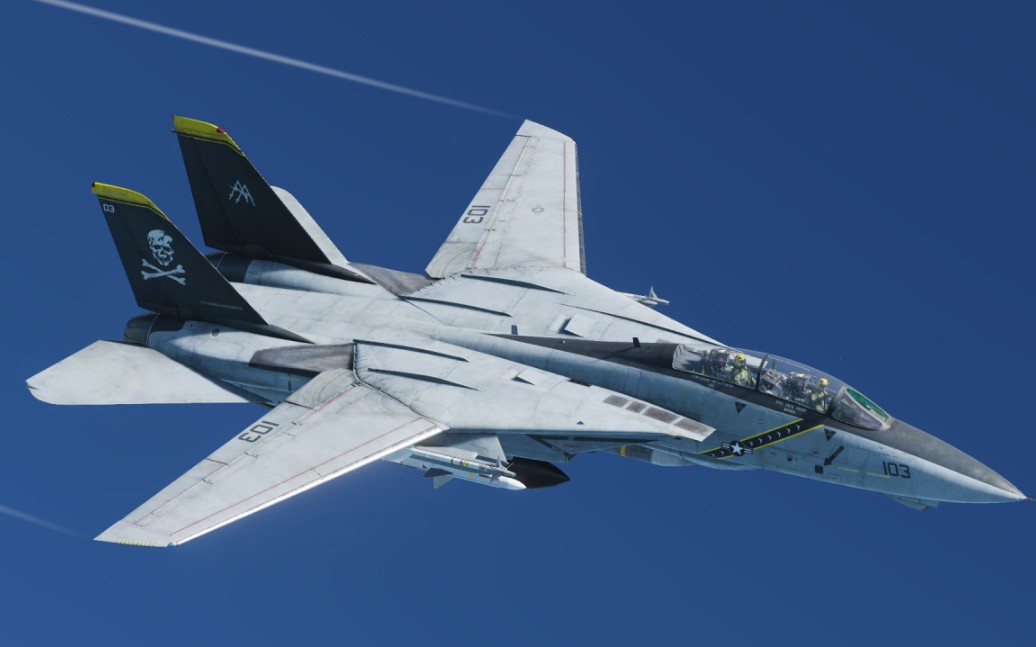 最酷的可变后掠翼战机格鲁曼f14雄猫