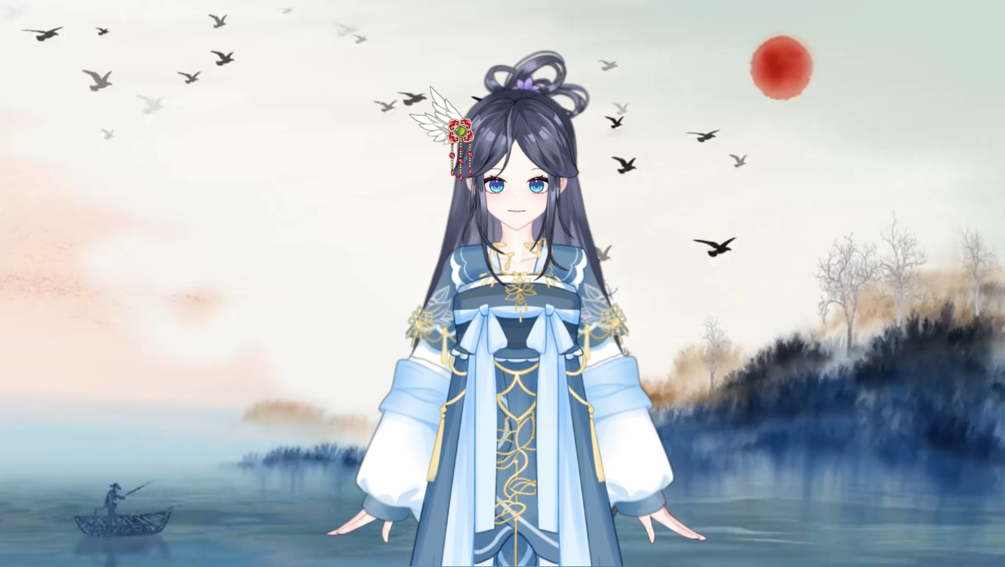 古风音乐 背景 古风造型立绘