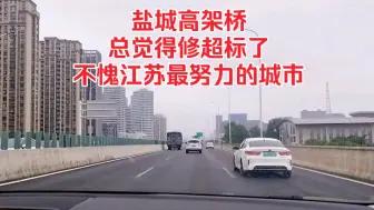 Tải video: 盐城高架桥，总觉得修超标了，不愧江苏最努力的城市！