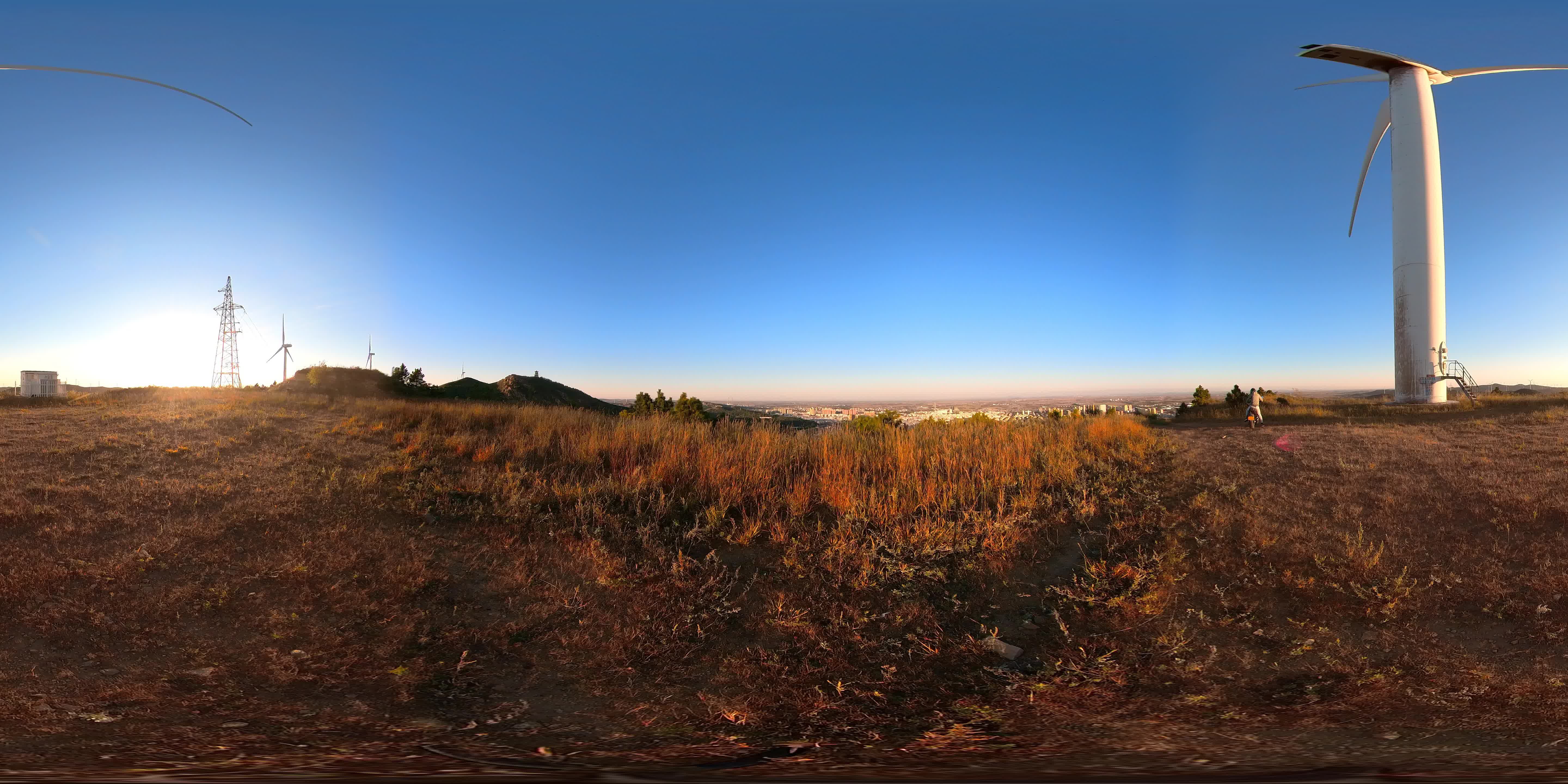 【360°全景视频】调兵山山上