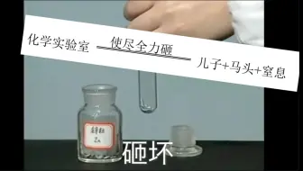 ⚡砸 坏 化 学 实 验 室⚡