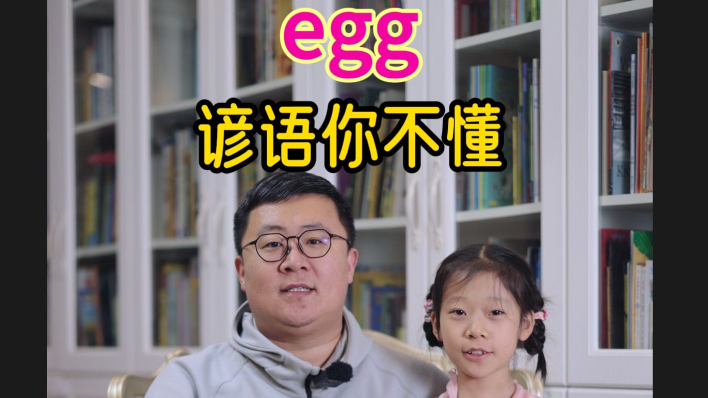 egg谚语你不懂哔哩哔哩bilibili