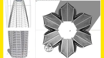 sketchup概念设计219 建筑快速表现 作者 ali.goshtasbi.rad