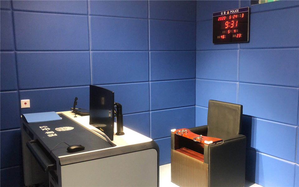 看守所审讯室询问室防撞软包安装安全预案