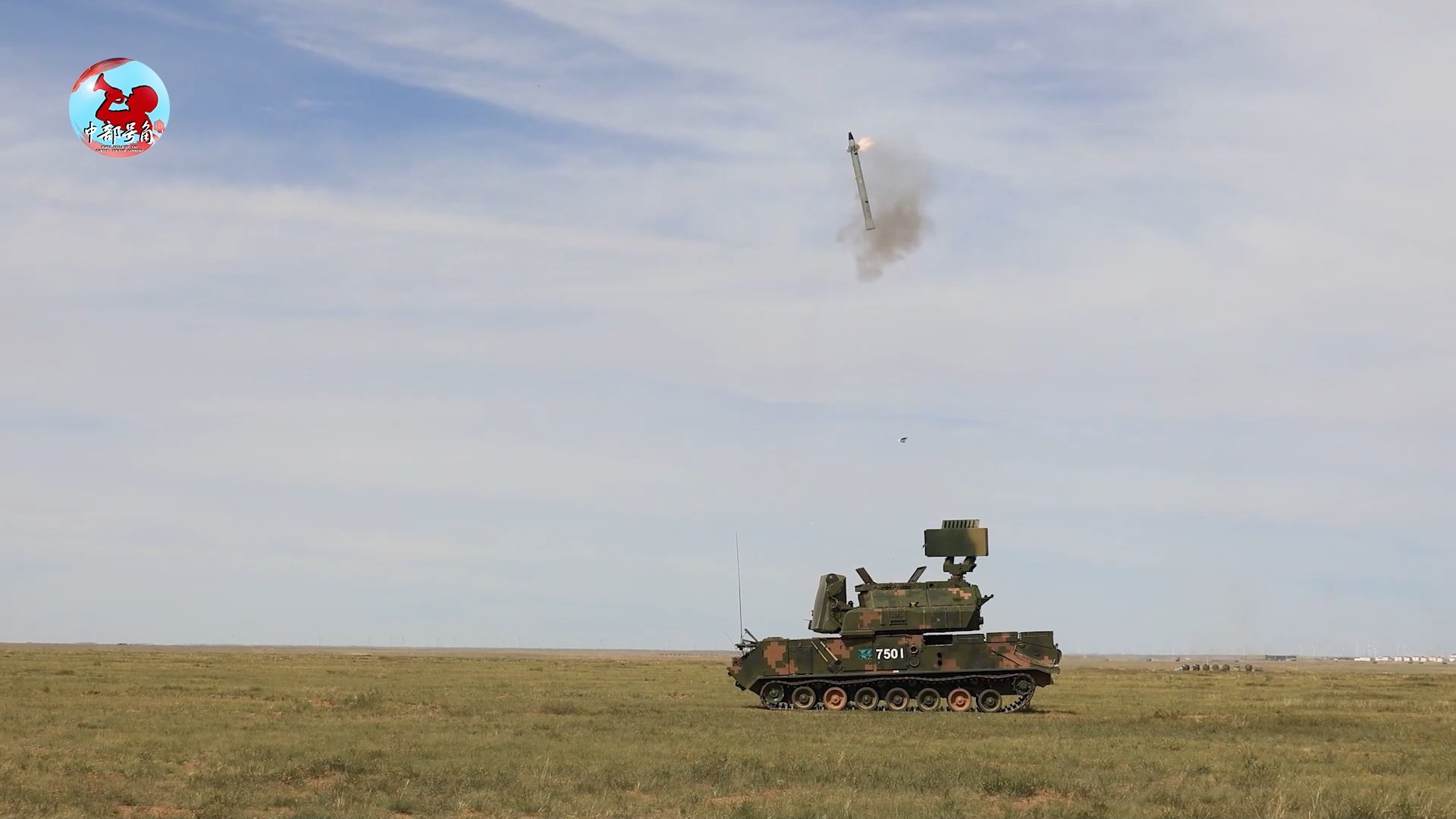 冲破云霄!多型防空火器实弹射击演练哔哩哔哩bilibili