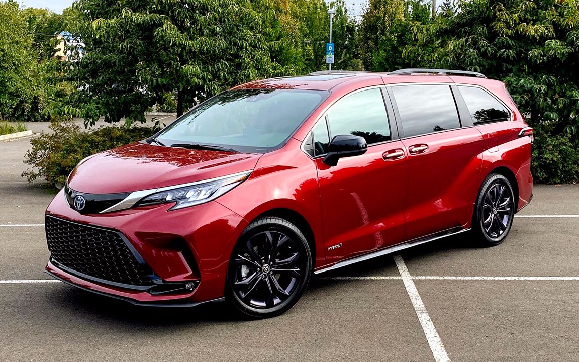 2021全新一代丰田塞纳toyotasienna动态展示