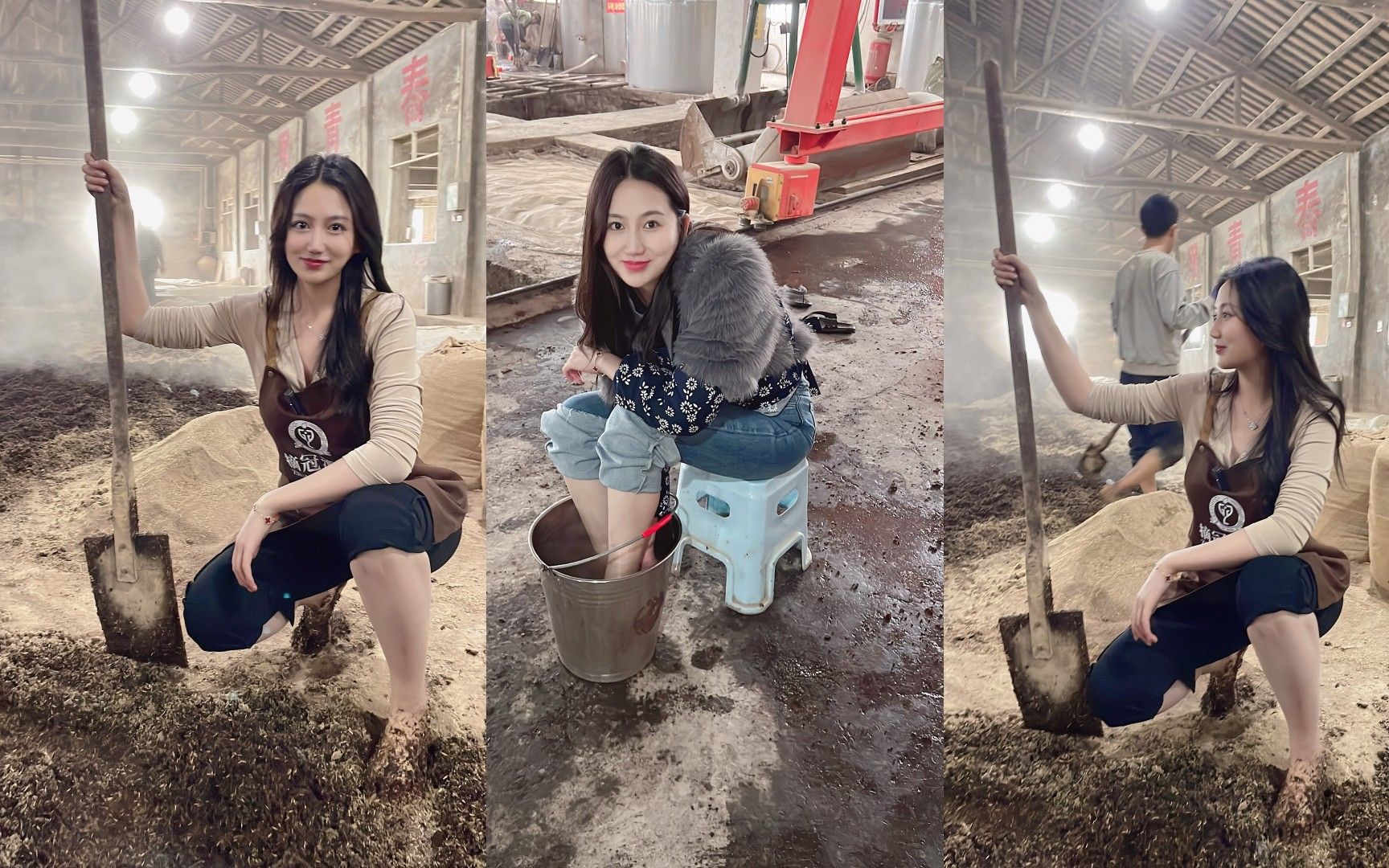 酒厂员工穿鞋酿酒,直接被老板罚款500元,小酒妹:必须光脚!