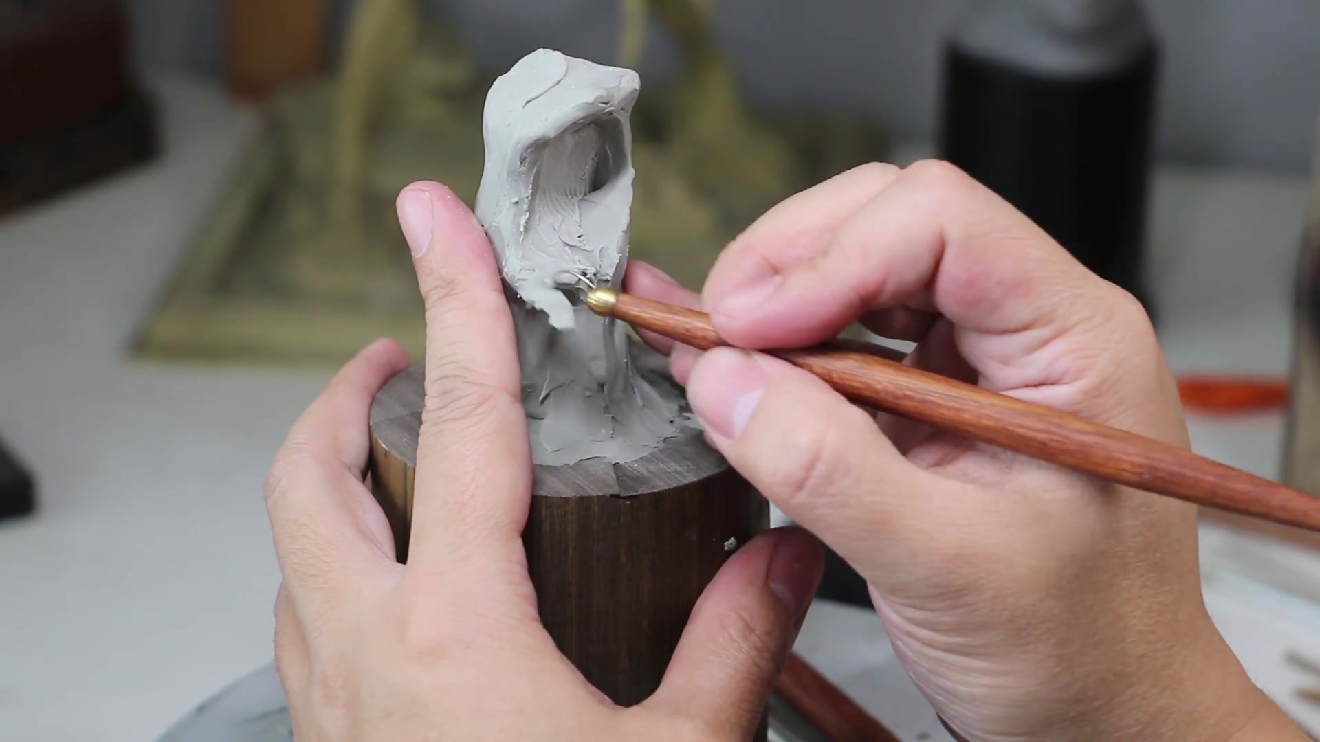 卡通手办油泥雕刻/zbrush雕刻全程讲解示范教学视频_哔哩哔哩 (゜-゜)