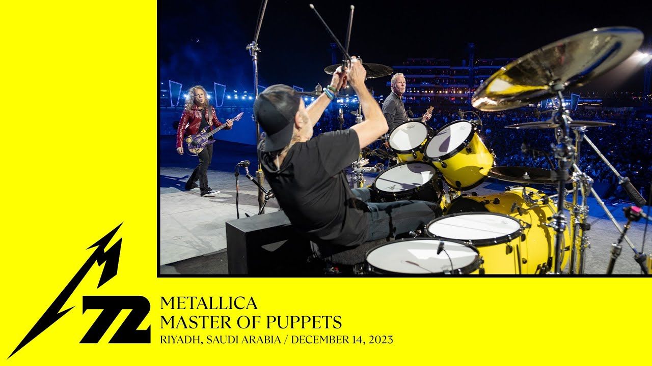 [图]Metallica最新现场！Master of Puppets (Riyadh, Saudi Arabia - December 14, 2023)