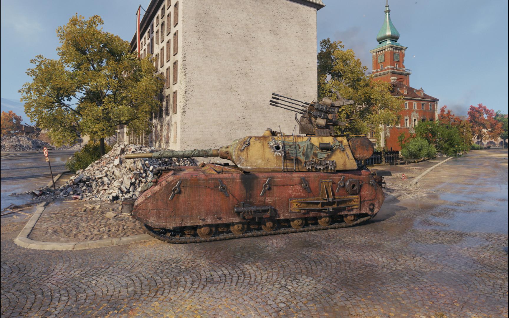 坦克世界-齐格菲防线-鼠式10143伤害