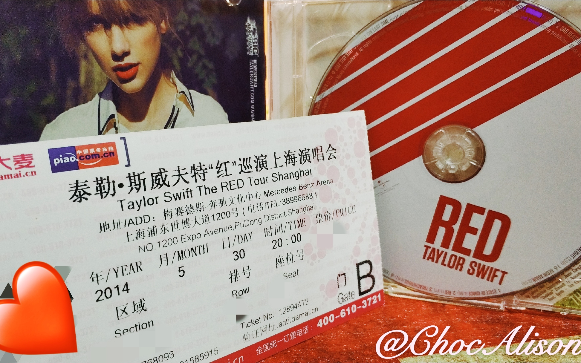 【TaylorSwift】(存档) 2014/05/30Taylor Swift The Red Tour上海站哔哩哔哩bilibili