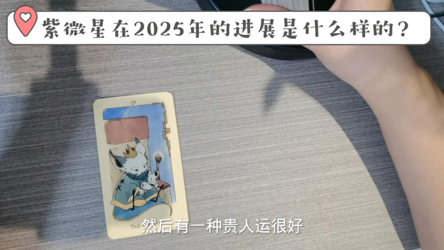 【塔罗】紫微星在2025年的进展是什么样的?哔哩哔哩bilibili