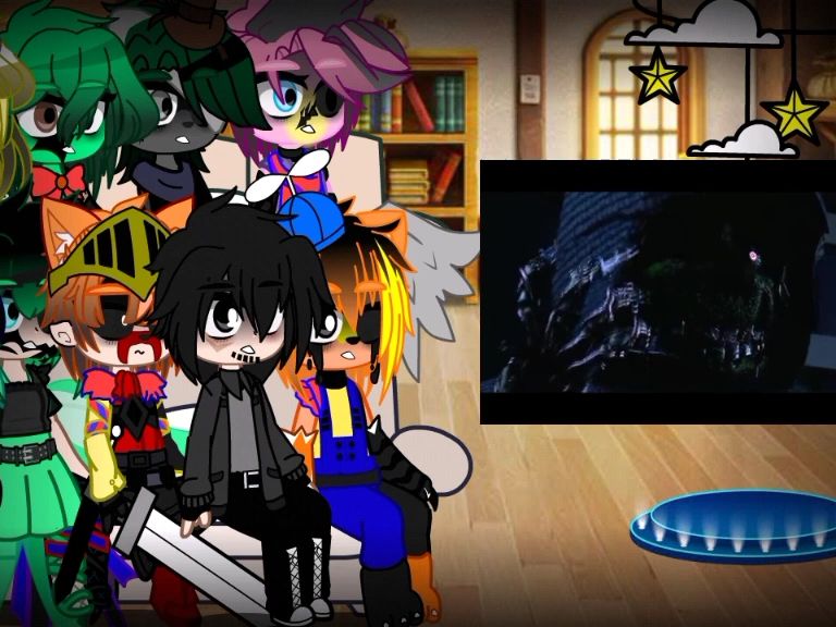 【FNAF】威利的游乐园看＂Our little horror story＂willy's Wonderland reaccionan a Our little哔哩哔哩bilibili