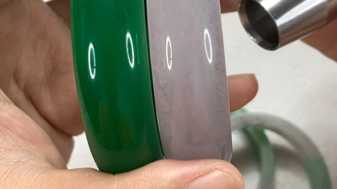 酸洗假翡翠,如何一眼辨别