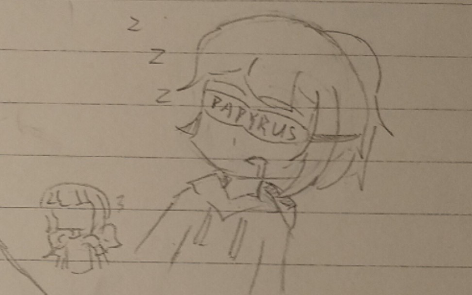【手绘】反转之下—underswap papyrus