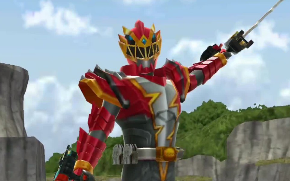 超级战队传奇战争 骑士龙战队 max龙装红必杀技