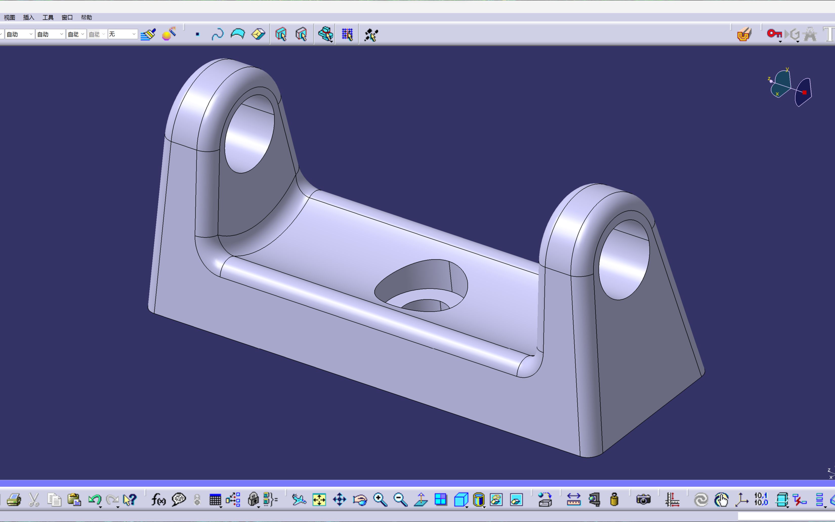 CATIA简单零件实体建模练习哔哩哔哩bilibili