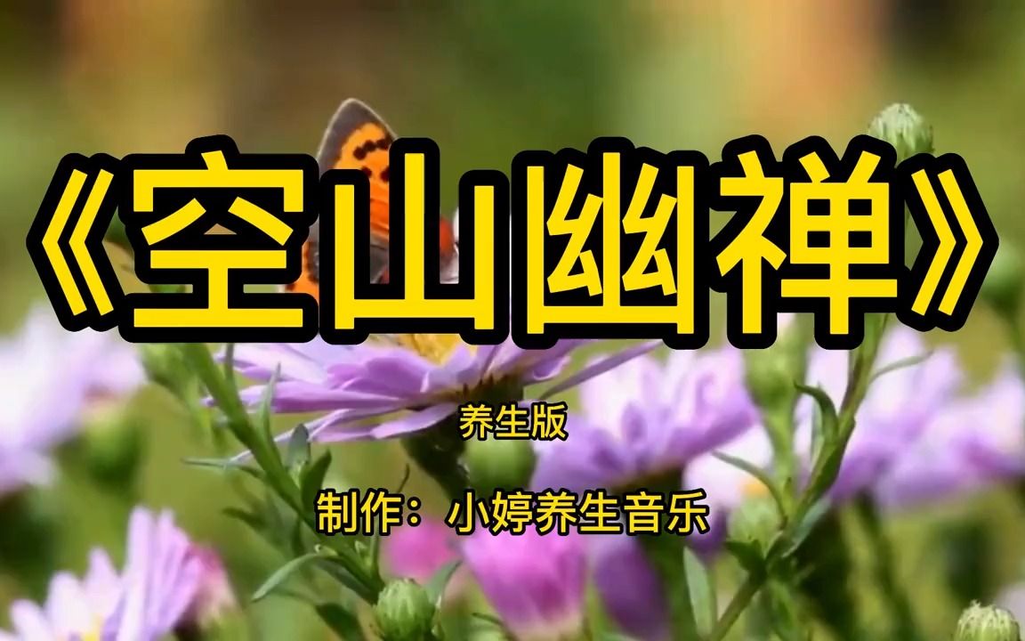 [图]养心安神 《空山幽禅》古琴曲，听一曲禅音婉转，悟一颗无相真心