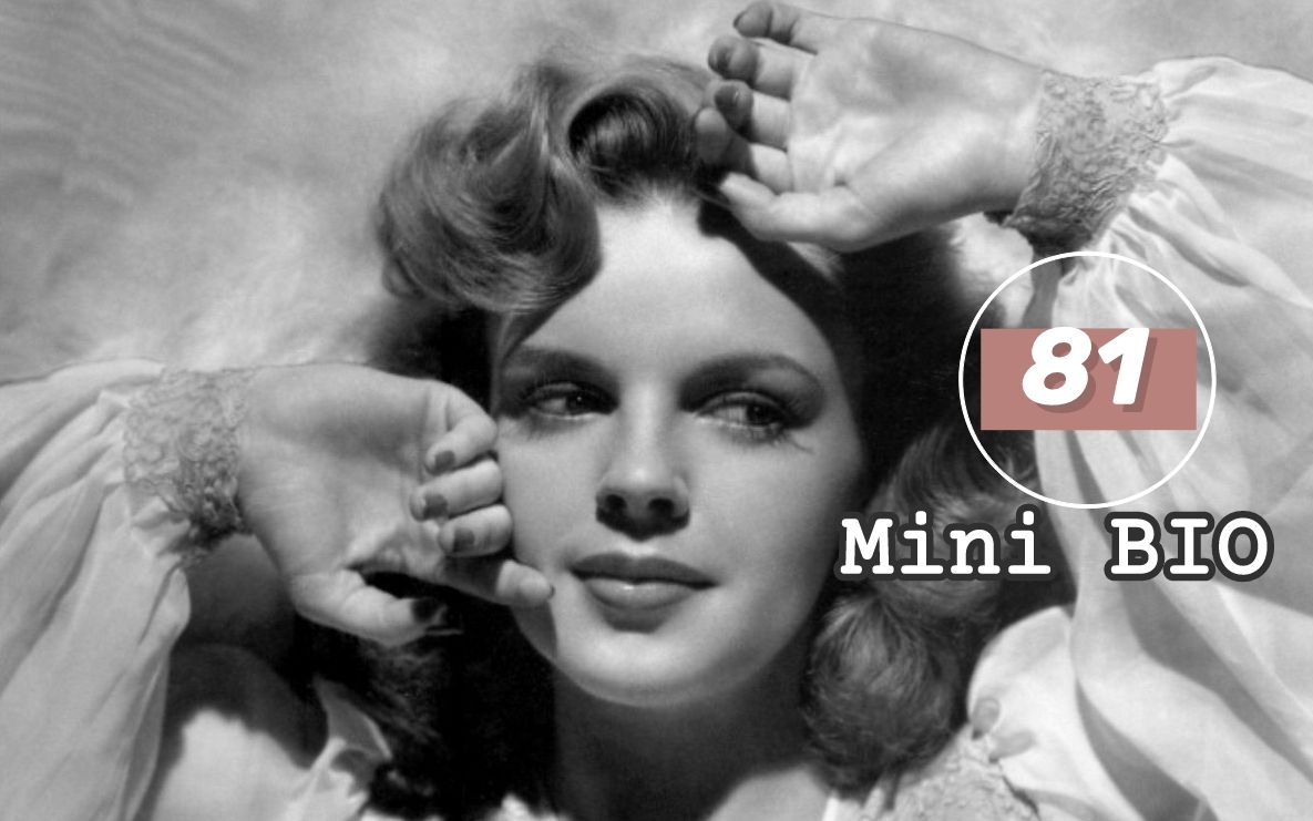 【Mini BIO】迷你人物纪录片系列81:Judy Garland(朱迪ⷮŠ加兰)【自制中英双字幕】哔哩哔哩bilibili