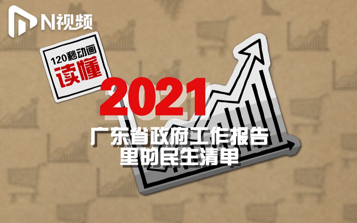 120秒动画,速懂2021广东政府工作报告里的民生清单哔哩哔哩bilibili