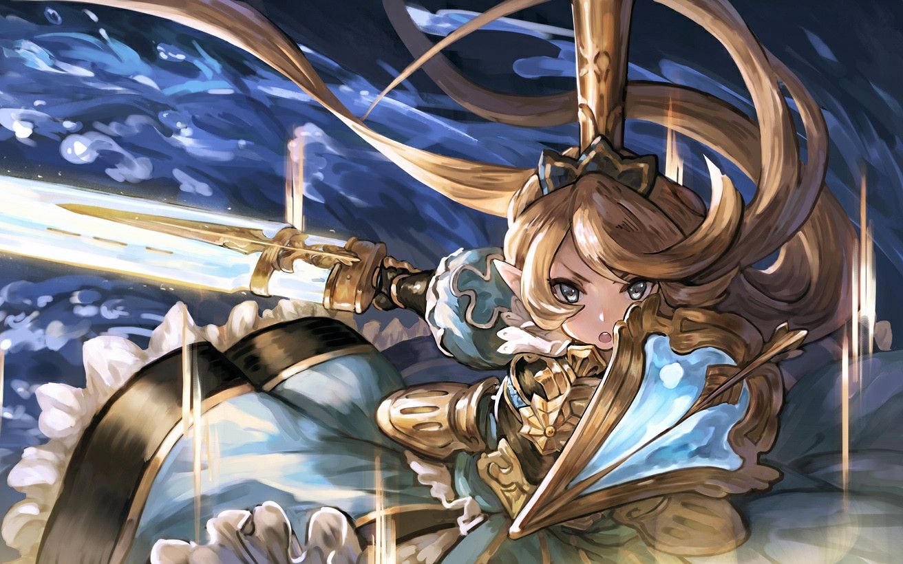 碧蓝幻想versus荣光的圣骑士团团长夏洛特charlotta连段