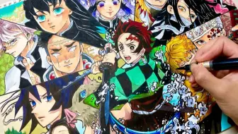 3dアート 鬼滅の刃 イラストメイキング 胡蝶しのぶを色鉛筆で描いた 上の方はくっきり塗ろう Demonslayer Kimetsu No Yaiba きめつの 哔哩哔哩 Bilibili