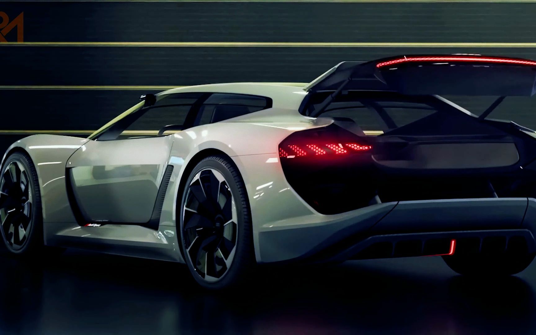 新款2024奥迪pb18 e-tron豪华电动超跑4k